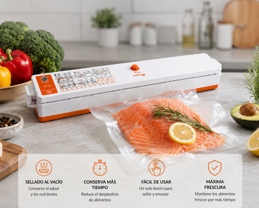 Selladora al Vacío para Alimentos | Conserva Frescura