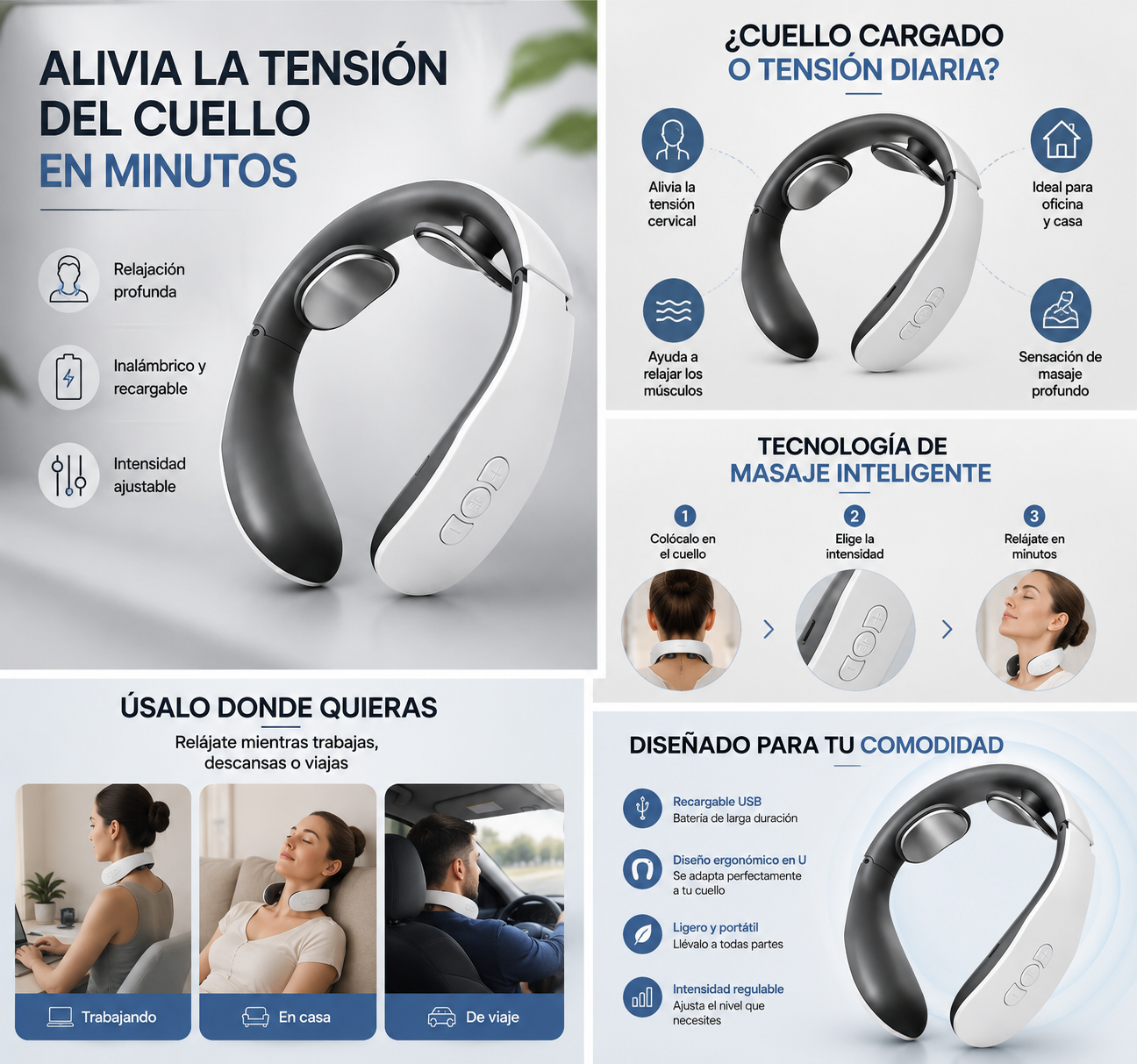 Masajeador Cervical Inteligente