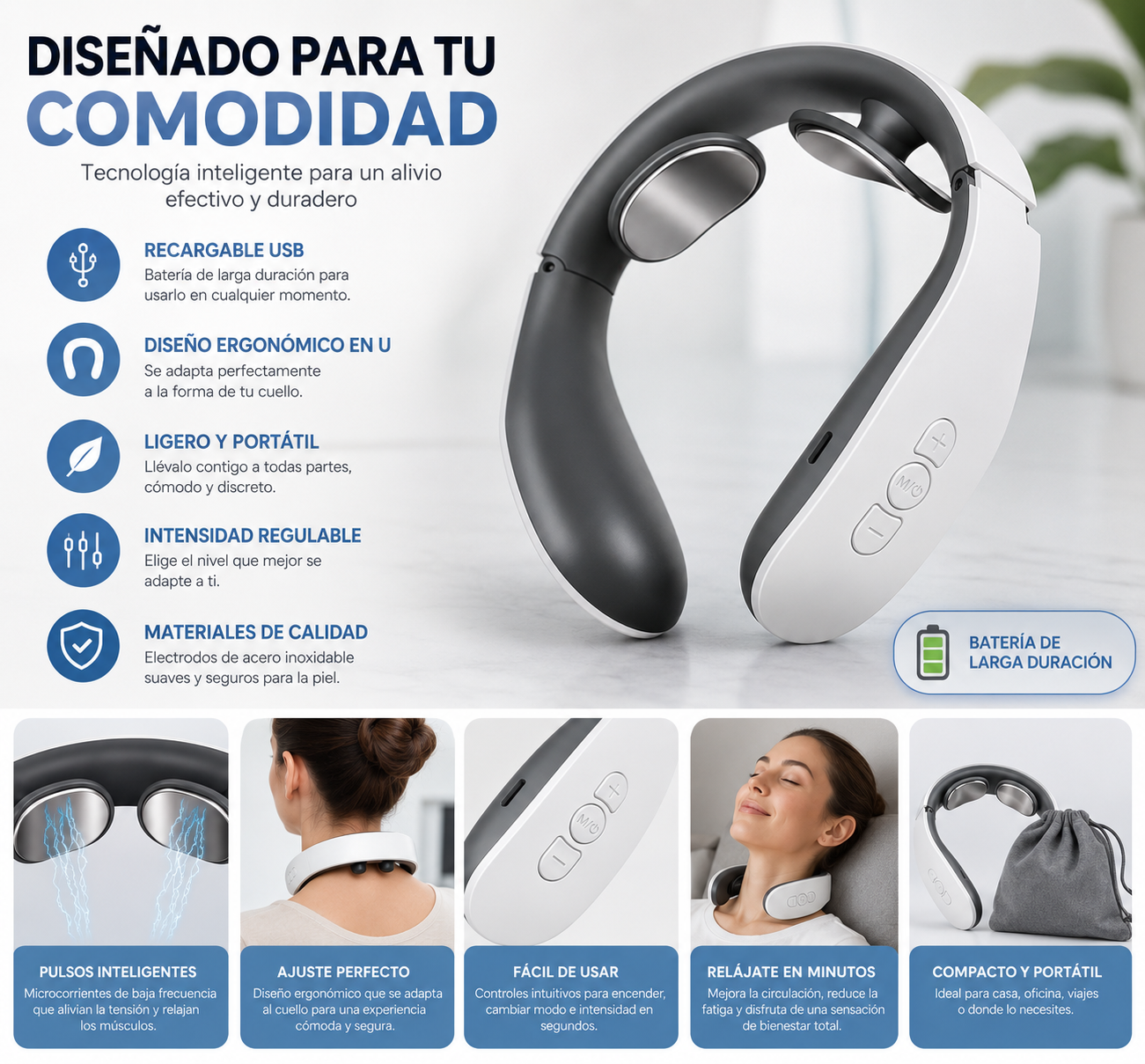 Masajeador Cervical Inteligente
